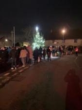 Christmas  Tree Light Switch On - A Big Thank You!